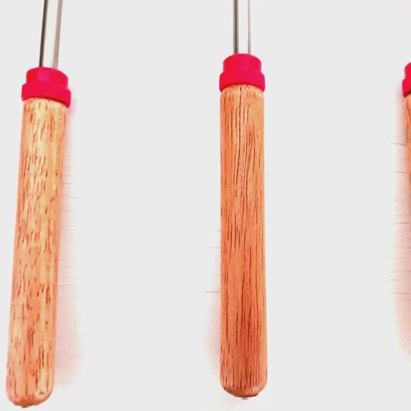 Coghlans Telescopic Roasting Forks Lot Of 3 New Extends 34" Hot Dog- Marshmallow - Picture 4 of 5